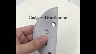 100pcs 5 inch 125mm 8holes Aluminium Oxide Sand Orbit Orbital Sanding Velcro Disc Paper Grits 3223.1