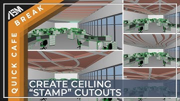 Ceiling Stamp - cut out in ARCHICAD