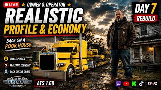 🔴 LIVE | Owner & Operator | Realistic Profile & Economy | Day 7 Rebuild