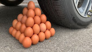 Experiment Car vs Eggs, Watermelon Juice, CocaCola | Crushing Crunchy & Soft Things by Car | Test Ex screenshot 5