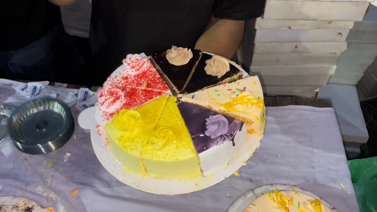 Viral Zakir Cake All in One | Red Velvet, Chocolate, Rasmalai, Blueberry, Butterscotch 