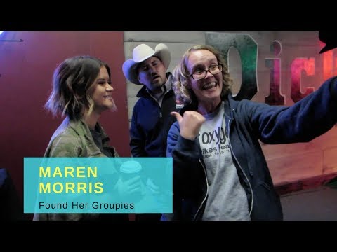 Wie ein Maren Morris Groupie sein
