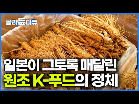 일본은 물론 유럽까지 열광했던 진짜 K-푸드. 1,500년 역사의 <strong>인삼</strong> 본고장 방문기｜여행본색｜#골라듄다큐