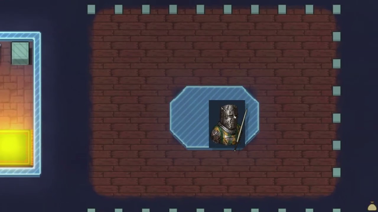 Mushroom Card RPG - тайный люк и переход с уровня на уровень.