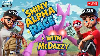 🔴LIVE | SHINY ALPHA HERACROSS RACE!!!! With @McDazzy