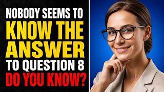 NOBODY SEEMS TO KNOW THE ANSWER TO QUESTION 8 DO YOU KNOW? Brain Activity Test | GENERAL KNOWLEDGE screenshot 3