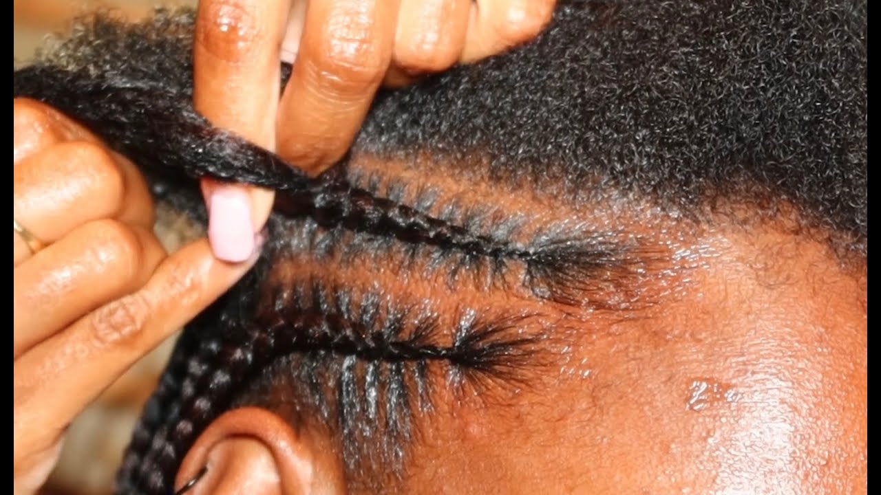 HOW TO DO FULANI BRAIDS WITH BEADS | Tribal Braids | Stitch Braids ...