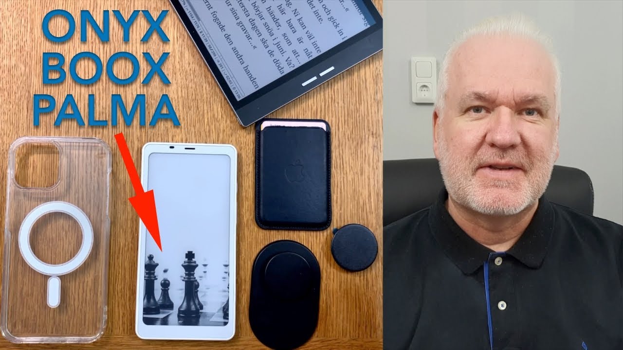 How I made a MagSafe Case for my Onyx Boox Palma ebook reader