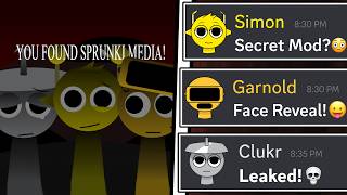 Sprunki Reacts To You Found Lost Sprunki Media.. | This Mod Was Supposed To Be a Secret?