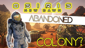 Osiris: New Dawn Gameplay Update 0.5.185 Episode 2 | Making Shelter And Exploring The Lost Colony