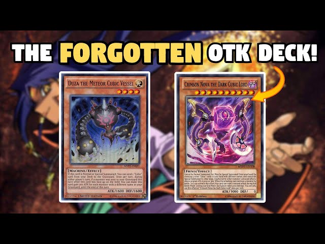 cubic yugioh deck Duza the Meteor Cubic Vessel [MVP1-ENGV1] Gold Secret Rare