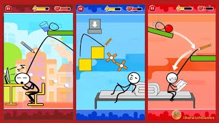 Funny Ball : Popular draw line puzzle game - Gameplay (iOS & Android) screenshot 2
