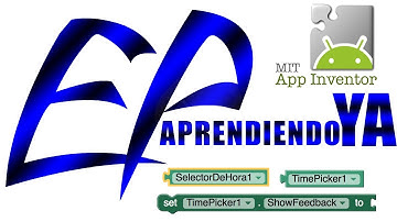 Capítulo 17 App Inventor 2 : TimePicker propiedades
