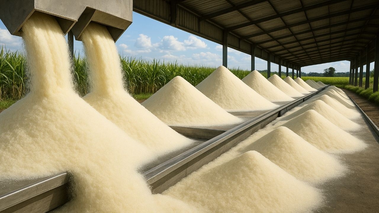 CÓMO se PRODUCEN MILLONES de TONELADAS de AZÚCAR desde la CAÑA en FÁBRICAS GIGANTES 🏭
