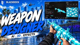 FiveM Weapon Designer Script 🎨AI Creator, 3D Paint, Skin Items, Weapon Effects (ESX/QB/QBOX)