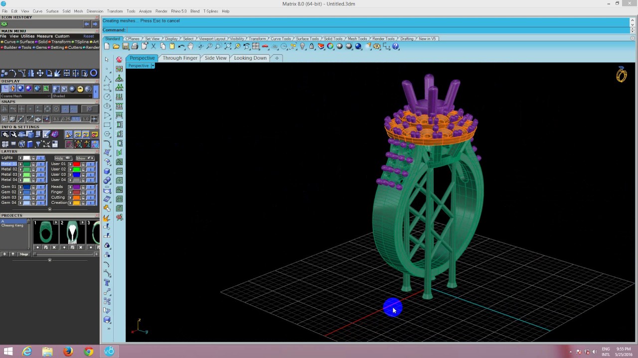 How to use Support on Matrix 8.0 use RP_Tool Program Part H - YouTube