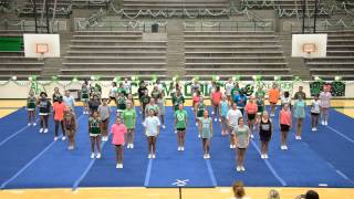 AHS 14-15 Homecoming Cheer Practice
