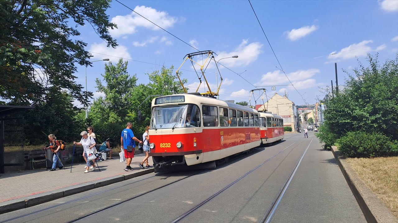 Tramvaj T3 R.P ev.č. 8232+8229 na lince 1