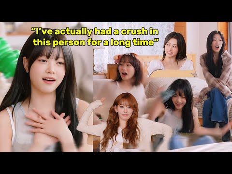 LE SSERAFIM Members Finally Revealed Their Secret Crushes EUNCHAE Is In Love 