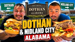 I Stopped in  Dothan & Midland City, Alabama for Burgers