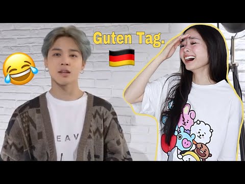 BTS SPRICHT DEUTSCH! (Compilation Teil 1) | REAKTION