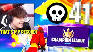 Clix Personal Kill Record in Arena Solos (Fortnite Season 3 Chapter 2)