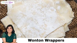 Homemade Wonton Wrappers Recipe (Wonton Skin)