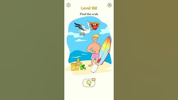DOP 2 : Delete One Part Level 125 Find the crab - game guide #shorts #dop2 #gaming