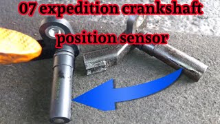 2007 ford expedition 5.4 crankshaft position sensor como cambiarlo