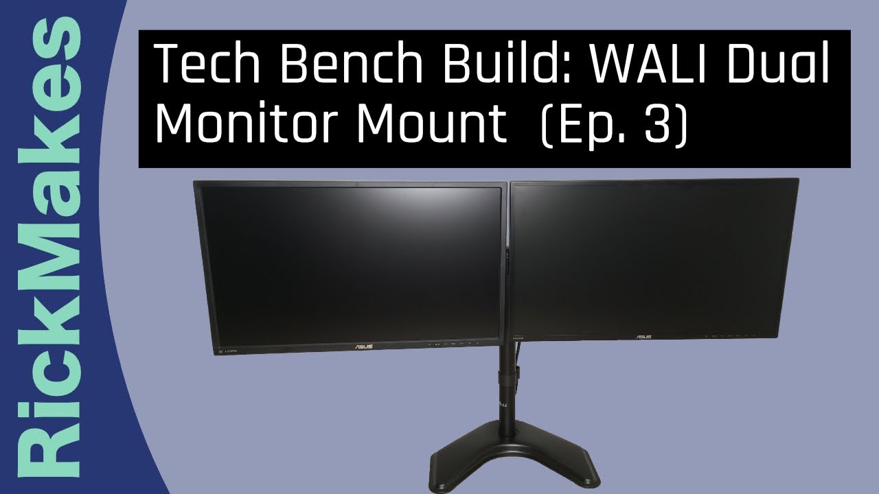 WALI Dual Monitor Mount 