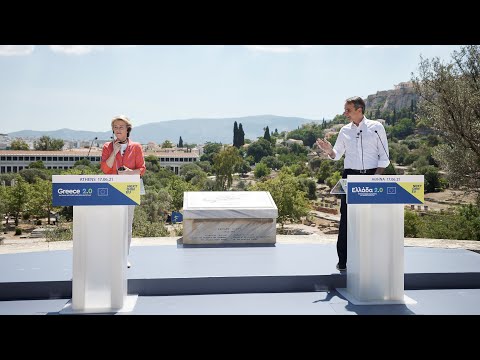 PM Mitsotakis' and Commission President von der Leyen's remarks at the presentation of "Greece 2.0"