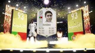 FIFA 19 / Собрал Eusébio 93 / Упал 91+