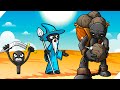 НОВЫЕ СТИКМЕНЫ БОМБАРДИРЫ! Компания #4! Stick War Saga компания