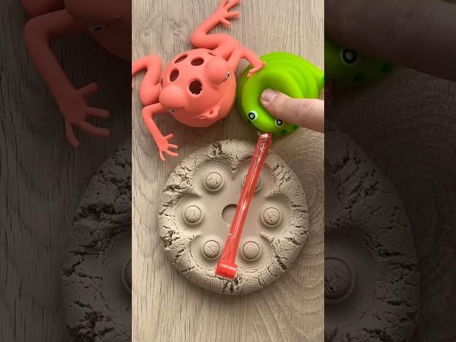 Kineticsand Squishy Popit! 🥳🎲😂 #funny #trend #asmr #satisfying #shorts