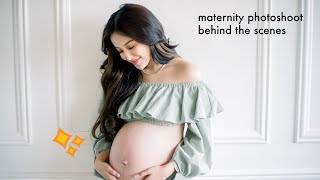 Maternity Photoshoot Behind the Scenes | AllysiuTV
