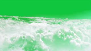 Real Clouds Green Screen l Aerial View of sky l HD