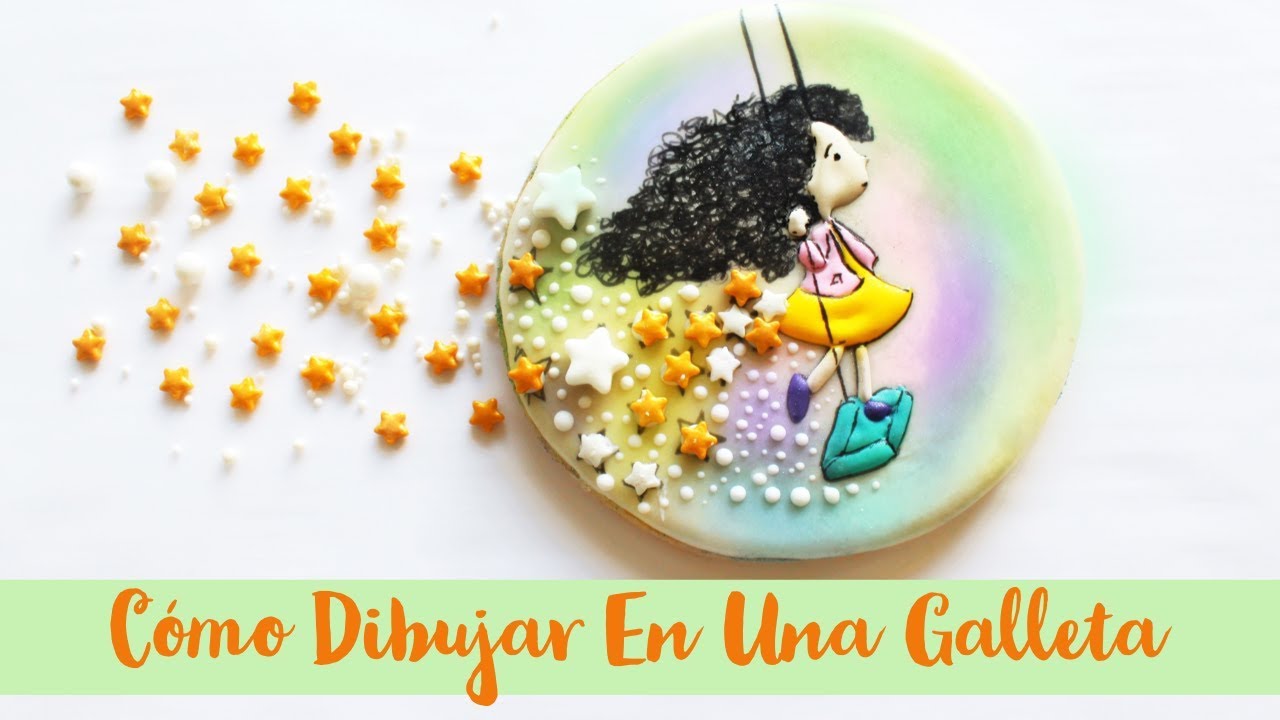 Como Dibujar En Galletas Con Un Proyector