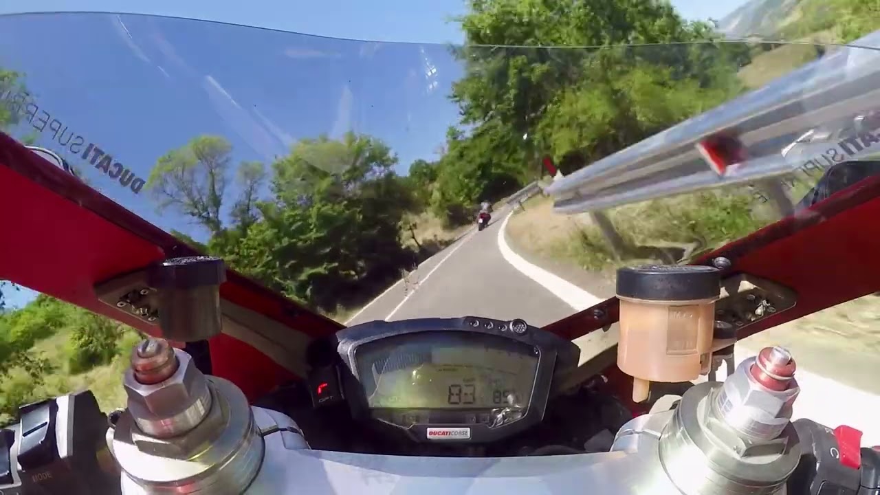 SS92 la giostra dei motociclisti del sud. On board Ducati 1098 - parte 2