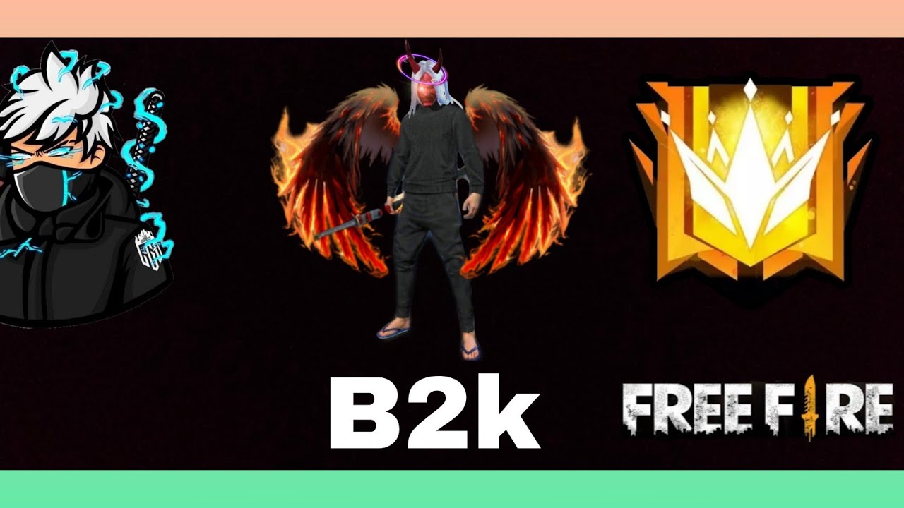 B2K Free Fire Best player The B2K AWM KING - YouTube