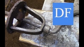 Blacksmithing Project - Blacksmith Brace 4