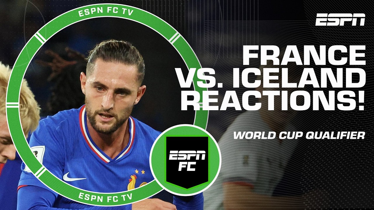 France vs. Iceland World Cup Qualifier Reaction 👀 'A game to FORGET' - Leboeuf | ESPN FC
