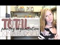 TOTAL PANTRY ORGANIZATION ON A BUDGET | EXTREME PANTRY CLEAN & ORGANIZE WITH ME | SAHM