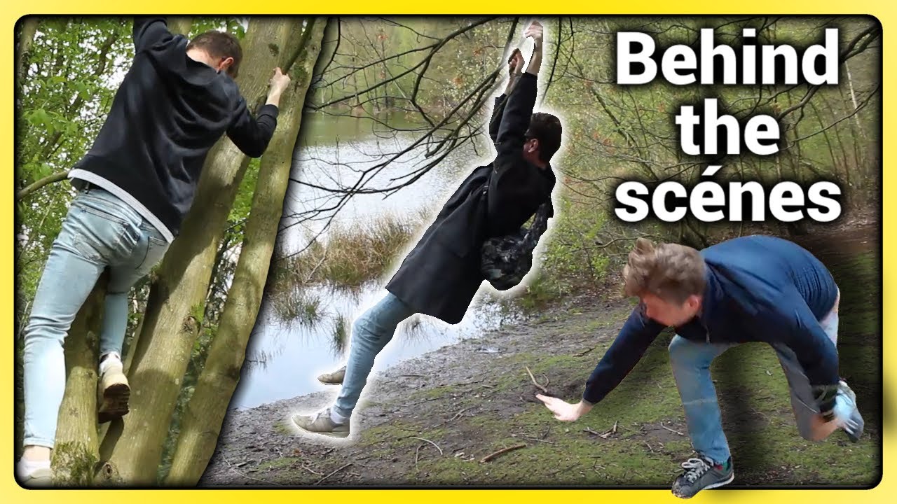 VALLEN uit de BOMEN voor een LEUKE SKETCH || Behind the Scenes vlog