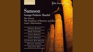 Recit: Since light so necessary is to life: Handel: Samson