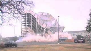 Dallas Xerox building implosion