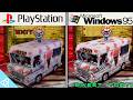 Twisted Metal - Obscure PC Version vs. PS1 | Side by Side