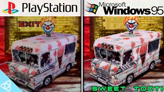 Twisted Metal - Obscure PC Version vs. PS1 | Side by Side