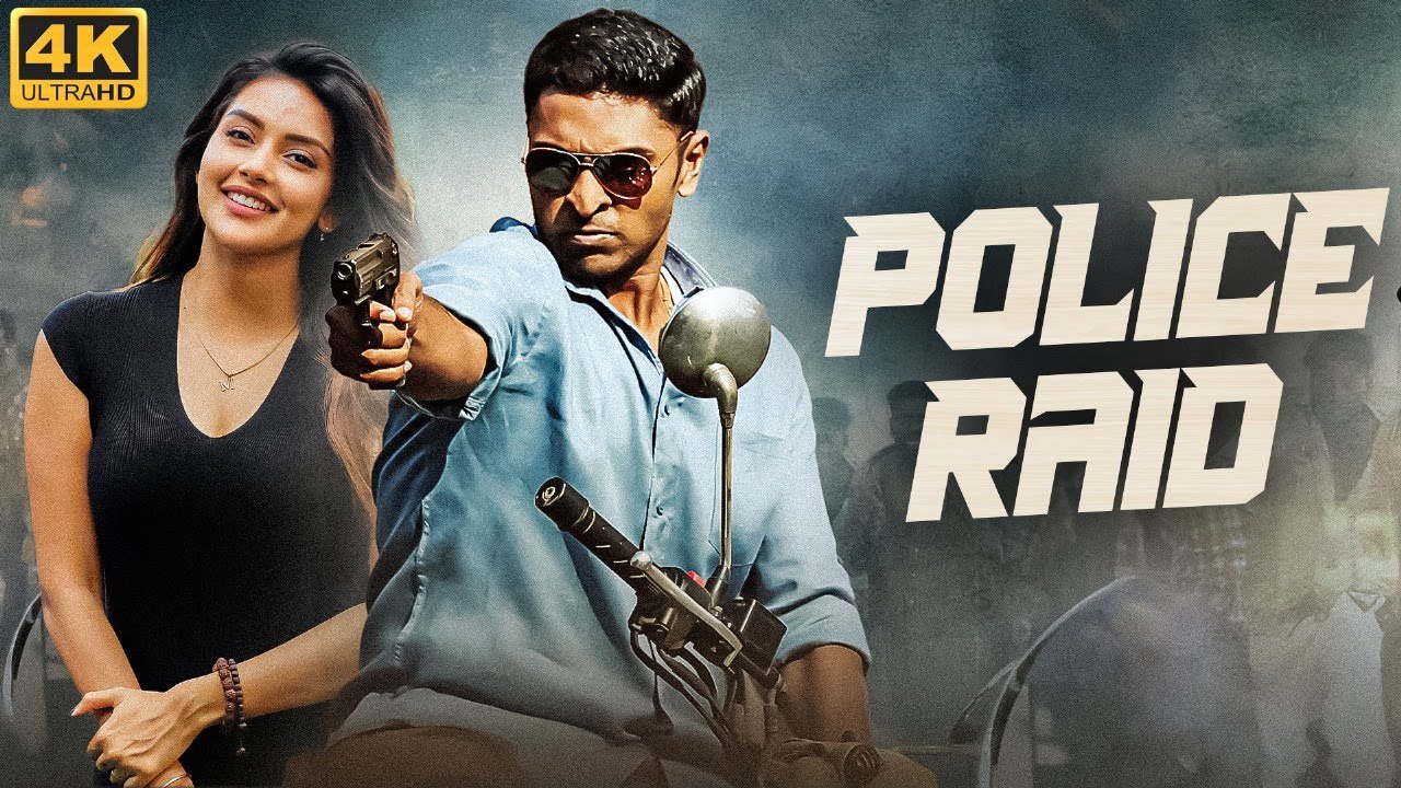 Mahima Nambiars POLICE RAID 4K   Suspense Superhit South Movie  Vikram Prabhu hit Movie in Hindi