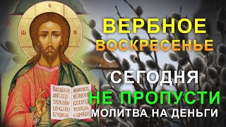 Сильная молитва на Вербное Воскресенье. Сегодня проси Господа о достатке