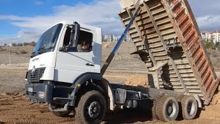 Mercedes Axor 2528 Dökümde Zorlu Anlar Çevideoları
